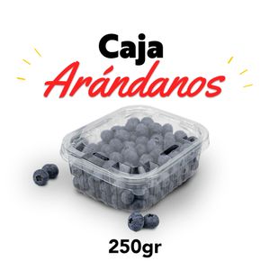Caja arándanos frescos 250 gr.
