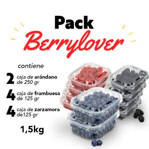 Pack mix Berry lover 1.5 kg.